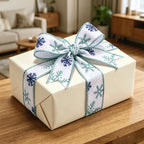 Colorful Snowflake Satin Ribbon – Christmas Wreath & Bow Decor Christmas Ribbon Richie's