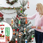 32 Pcs DIY Christmas Coloring Bookmarks with Ribbon DIY Craft Bookmarks Richie's