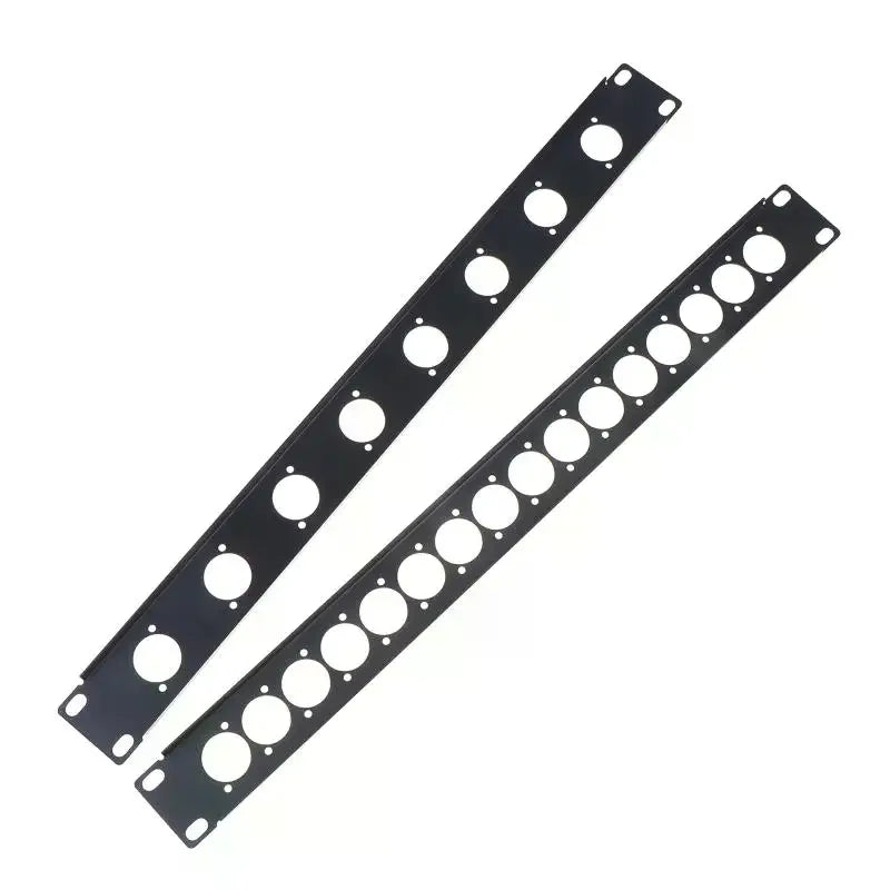 1U Rack Patch Panel 4–16 Way XLR Connector Flight Case Mount Audio Rack Panel Richie's