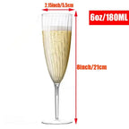 Vintage Unbreakable Plastic Wine Goblets – Reusable Party Cups Plastic Wine Goblets Richie's A2