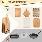 Heavy-Duty Metal Cutting Board Organizer & Kitchen Rack Kitchen Storage Rack Richie's