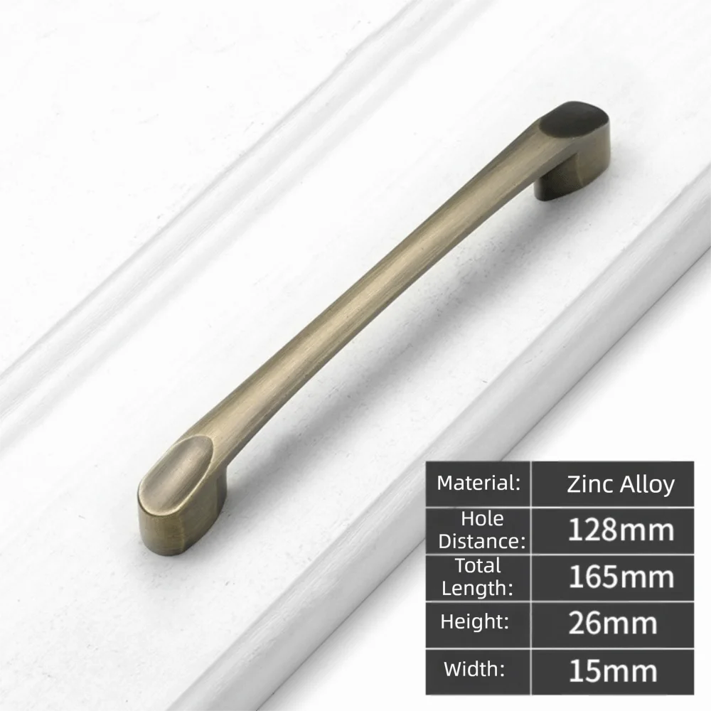 Zinc Alloy Cabinet Handles Antique Bronze Drawer Pulls Cabinet Drawer Pulls Richie's Style-4