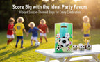 24Pcs Soccer Gift Bags – Waterproof Football Party Favor Treat Bags Party Favor Bags Richie's other other