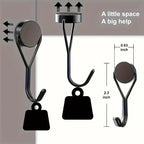 7-Pack Heavy Duty Magnetic Swivel Hooks – Fridge, Cruise & Grill Magnetic Swivel Hooks Richie's