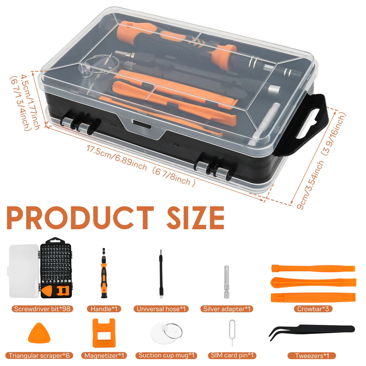 115-in-1 Precision Magnetic Screwdriver Set | Repair Kit Precision Screwdriver Set Richie's