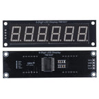 6-Digit 7-Segment Green LED Display Module TM1637 Driver IC LED Display Module Richie's
