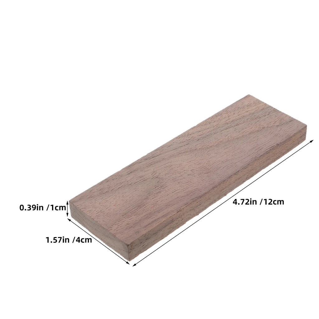 Natural Wood Knife Handle Scales – 2Pcs DIY Replacement Blanks Knife Handle Blanks Richie's