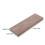 Natural Wood Knife Handle Scales – 2Pcs DIY Replacement Blanks Knife Handle Blanks Richie's