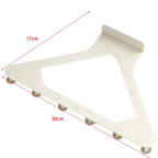 Over-Door Hook Organizer No-Drill Triangular ABS Plastic Over-Door Hook Organizer Richie's