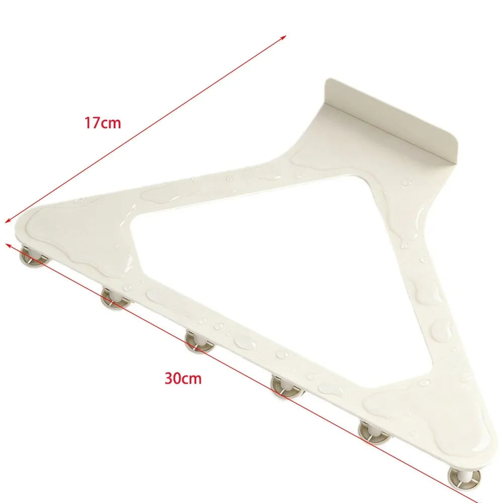Over-Door Hook Organizer No-Drill Triangular ABS Plastic Over-Door Hook Organizer Richie's