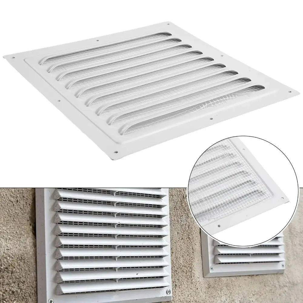 Aluminum Alloy Air Vent Grille Cover 150–300mm | Metal Screen Vent Grille Cover Richie's