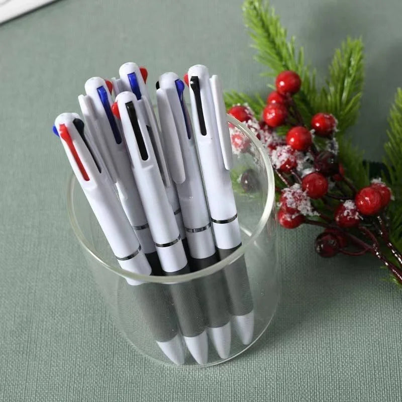 3-in-1 Multicolor Retractable Ballpoint Pens | 3/6/10 Pack Multicolor Ballpoint Pens Richie's
