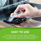 10-Pack Dishwasher Cleaning Tablets – Descaling & Odor Removal Dishwasher Cleaning Tablets Richie's
