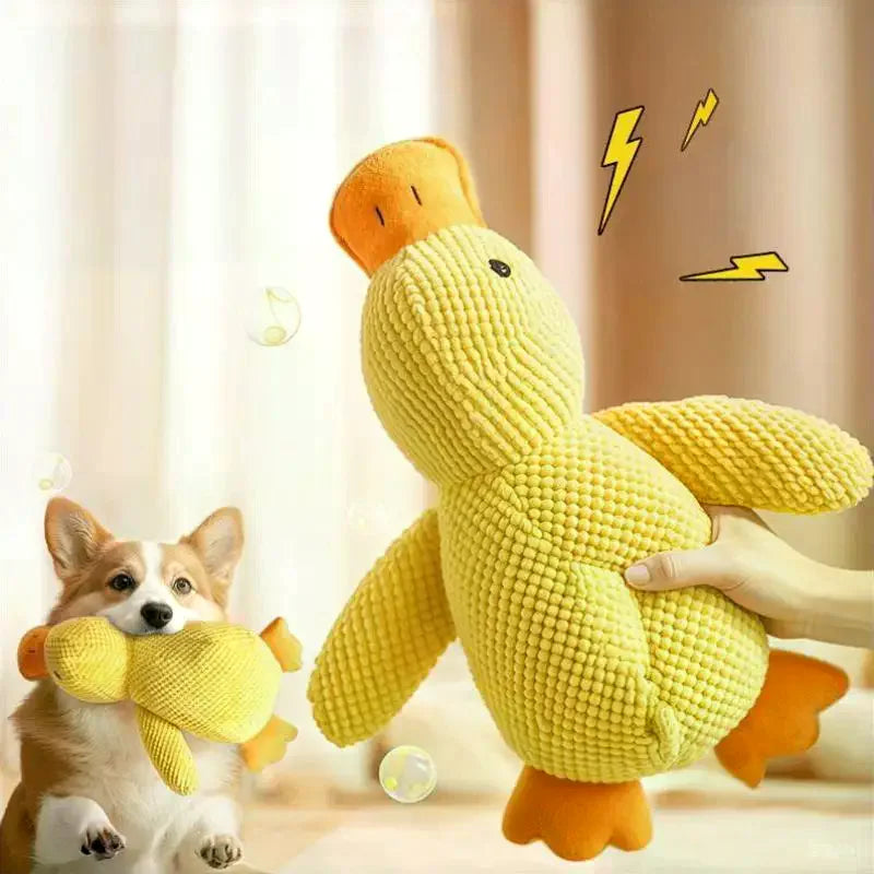 Squeaky Plush Duck Dog Toy – Chew Toy for All Breeds Dog Chew Toy Richie's
