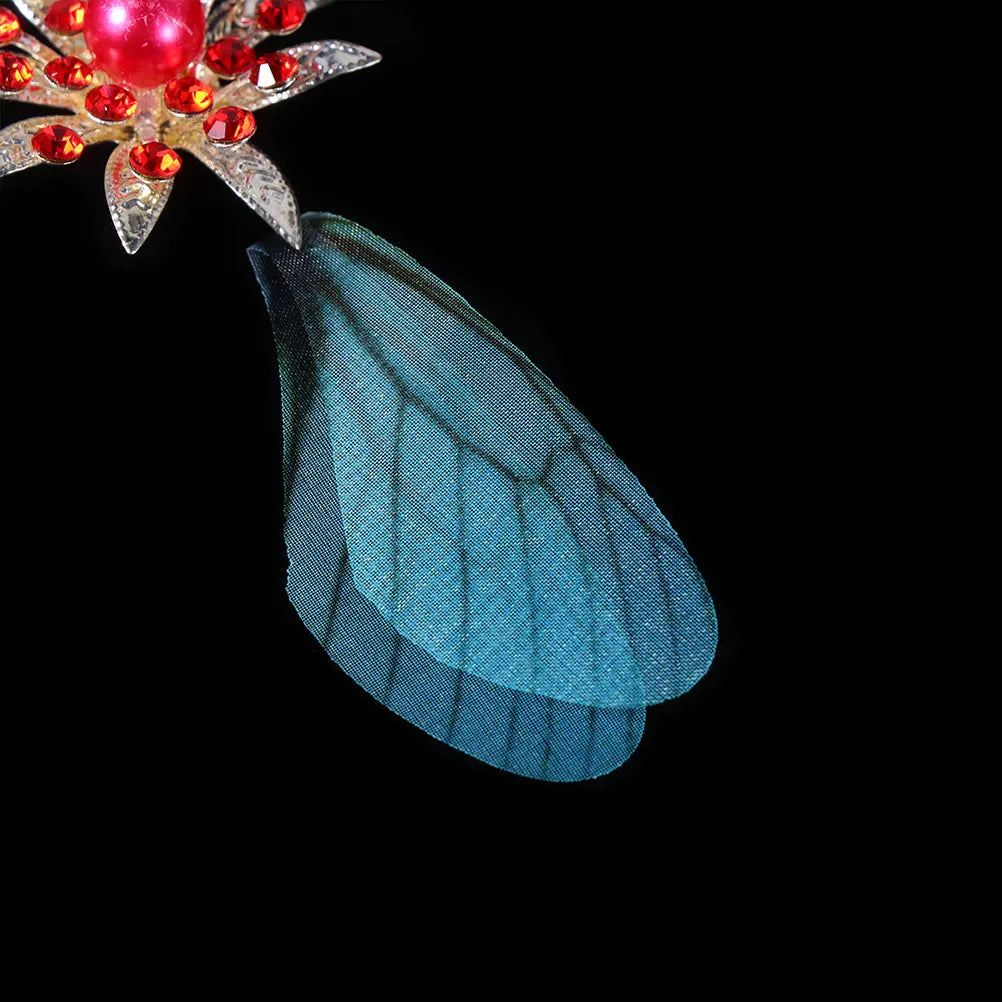 50Pcs Chiffon Dragonfly Wing Decors for DIY Earrings & Crafts Jewelry Craft Supplies Richie's Default Title