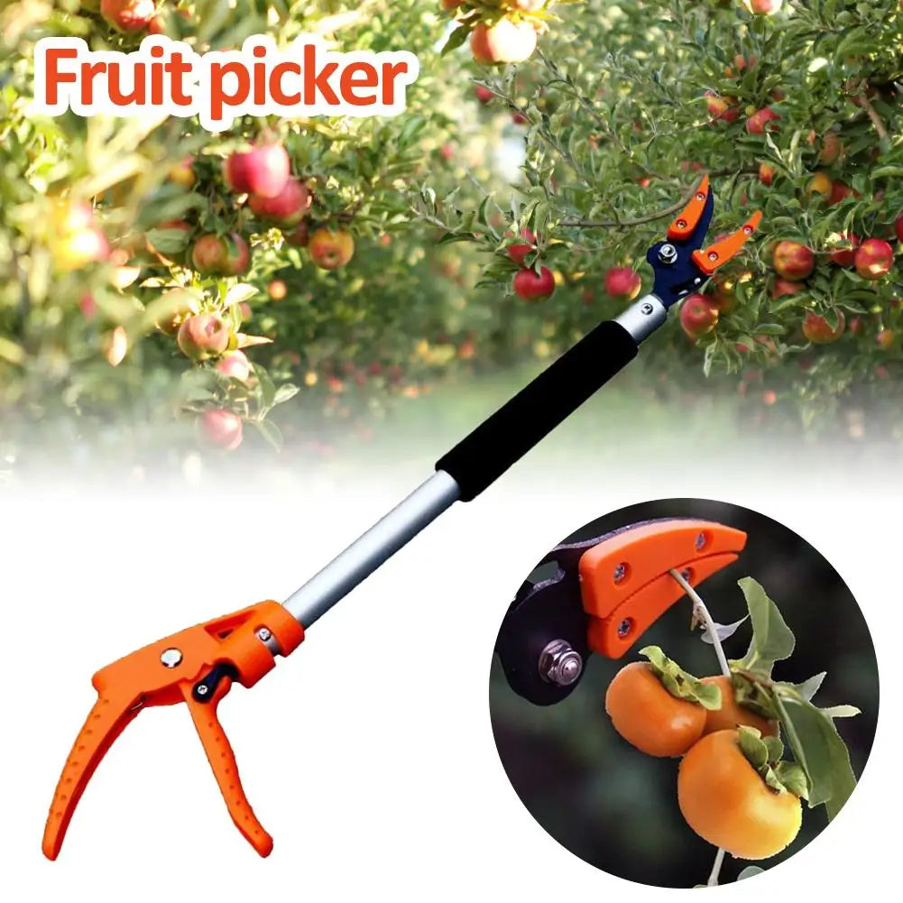 Aluminum Long Reach Pole Pruner – Bypass Lopper for Trees Bypass Pole Pruner Richie's