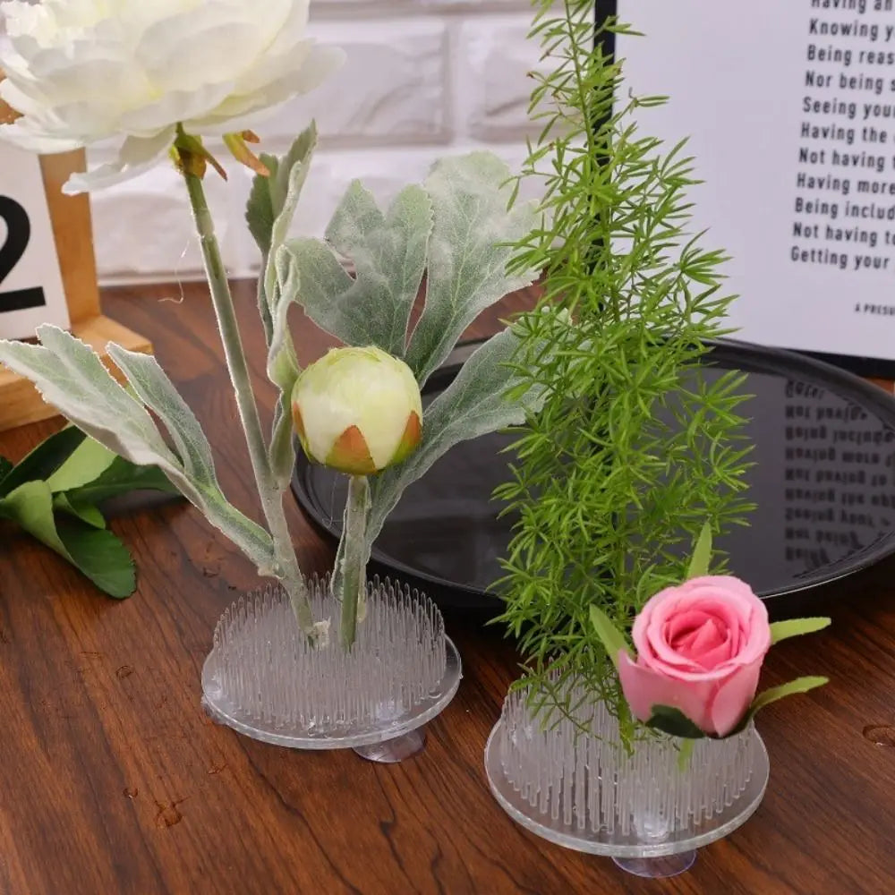 Transparent Ikebana Stem Holder | Flower Arrangement Base Floral Arrangement Base Richie's