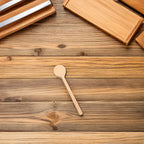 Handmade Elm Wood Spoon – Long Handle Kitchen Cutlery Wooden Kitchen Spoon Richie's