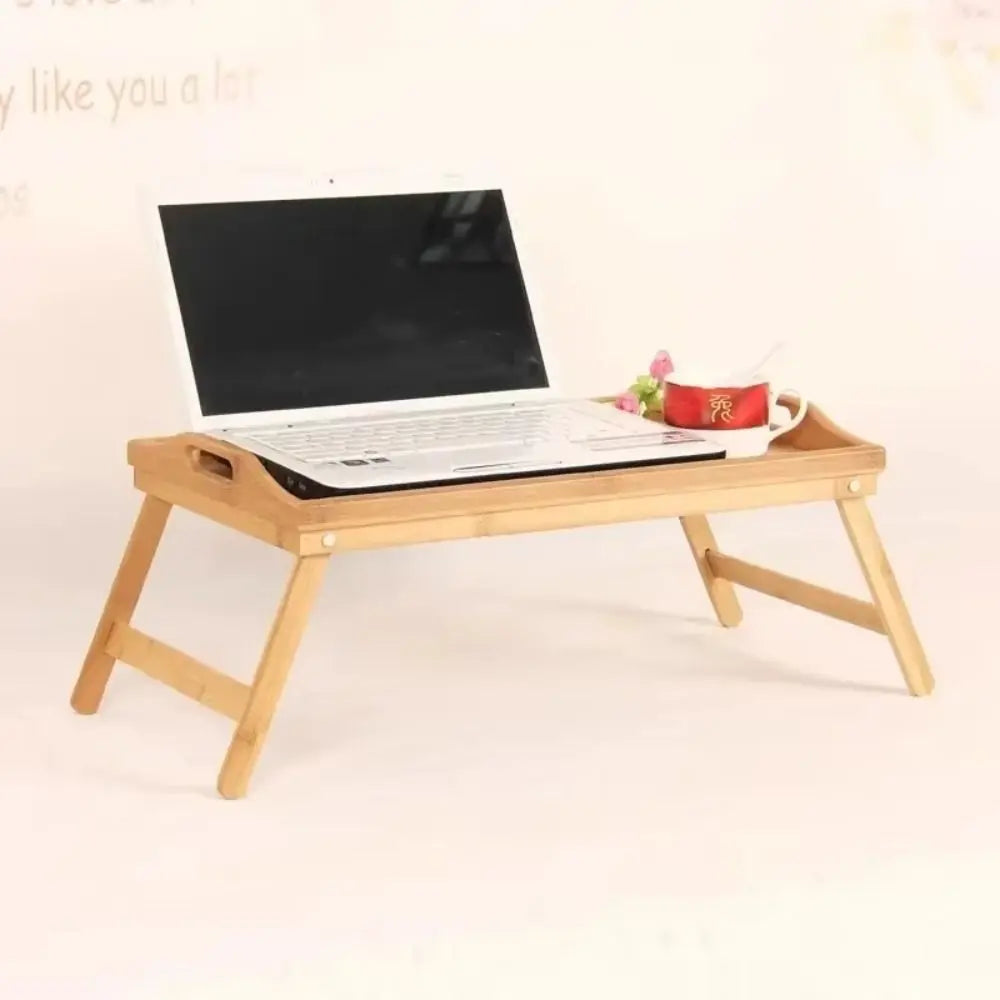 Bamboo Folding Table – Mini Laptop Bed Desk & Sofa Tray Bamboo Folding Desk Richie's