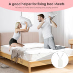 4-Pack Adjustable Bed Sheet Holders & Mattress Clip Fasteners Bed Sheet Fasteners Richie's