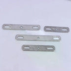 304 Stainless Steel Double Hole Flat Gasket Straight Plate Metal Flat Gasket Richie's