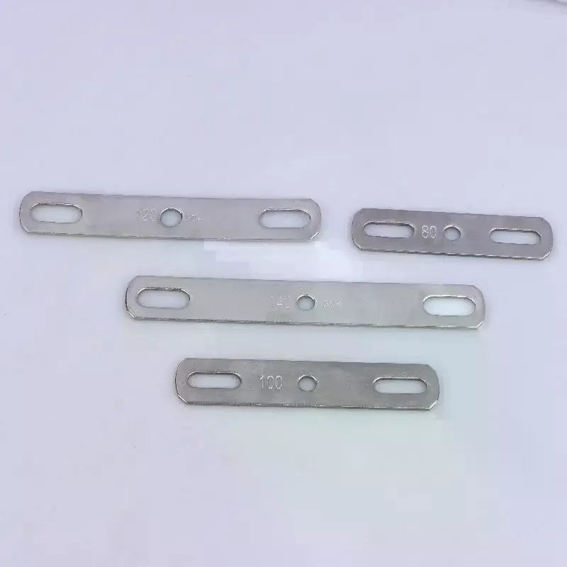 304 Stainless Steel Double Hole Flat Gasket Straight Plate Metal Flat Gasket Richie's