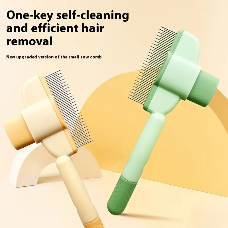 Self-Cleaning Cat Grooming Comb – Detangling Dense Teeth Brush Cat Grooming Comb Richie's