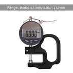 FTBTOC Digital Thickness Gauge 0–25.4mm Electronic Micrometer Digital Thickness Gauge Richie's 0-12.7mm 0.001mm