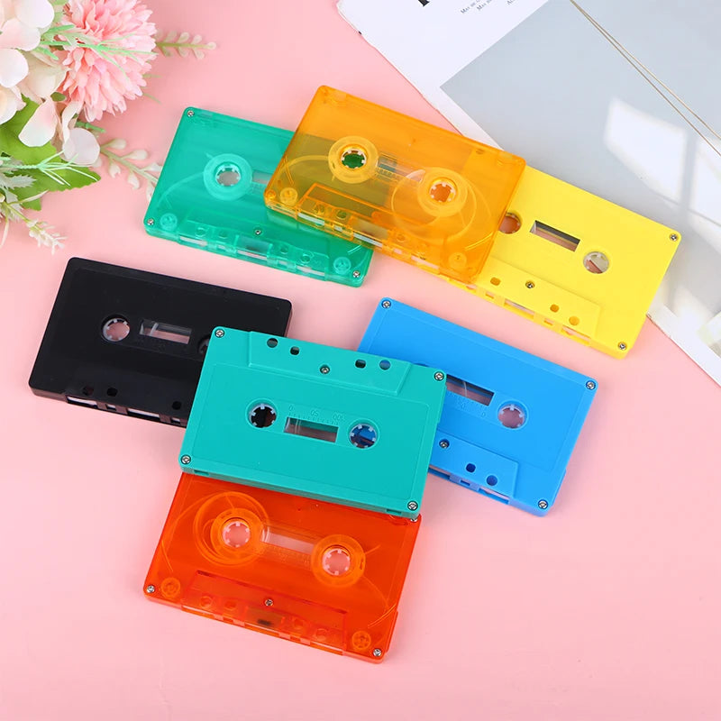 Blank Plastic Cassette Tape Shell – Empty Audio Recording Case Cassette Tape Shell Richie's