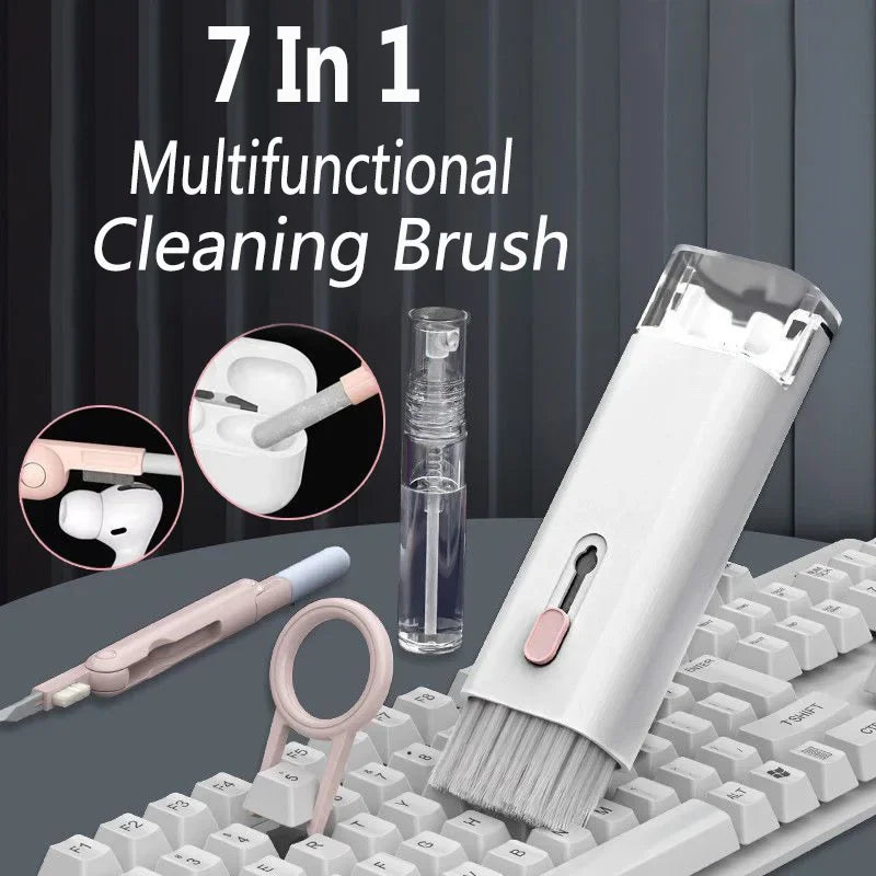 7-in-1 Keyboard & Earphone Cleaning Kit with Keycap Puller Electronics Cleaning Kit Richie's