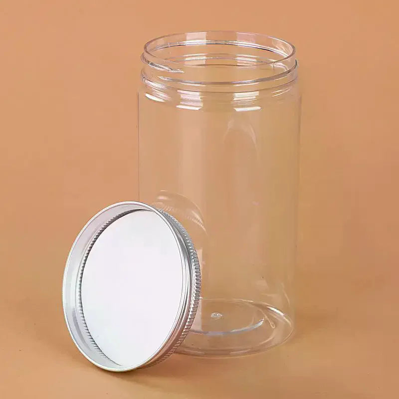 Food Grade PET Sealed Storage Jar with Aluminum Cap Food Storage Jar Richie's