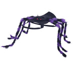 Furry Spider Pet Costume – Halloween Cat & Dog Dress Up Pet Halloween Costume Richie's Purple