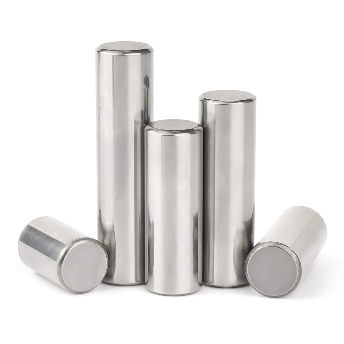 Veekaft 100pcs Bearing Steel Cylindrical Locating Pins M1 3–12mm Cylindrical Locating Pins Richie's