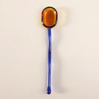 Glass Dessert Spoon – Heat-Resistant Long Handle Tea & Milk Spoon Glass Dessert Spoon Richie's
