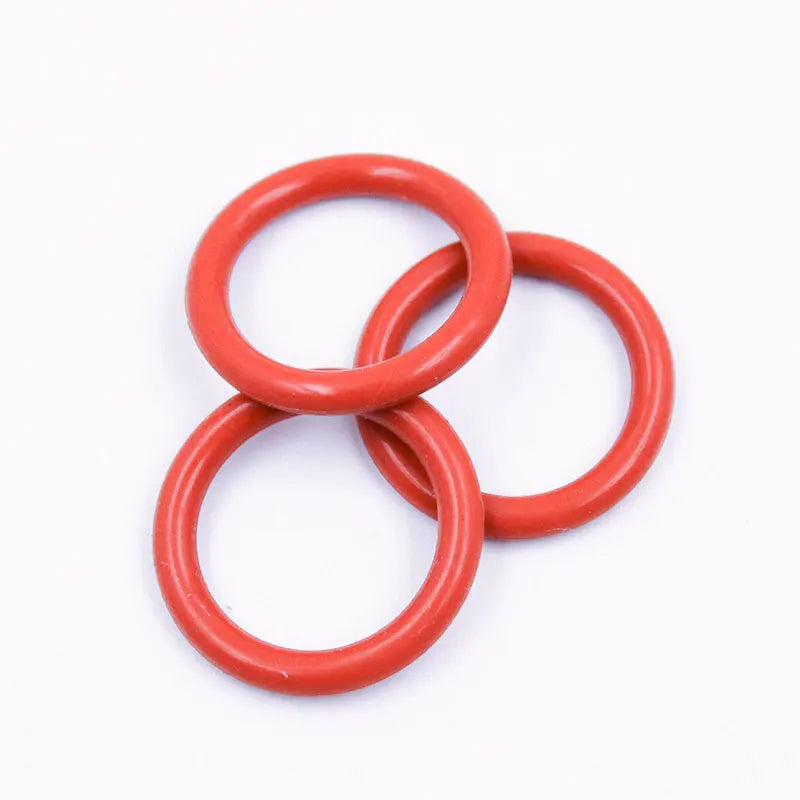 VMQ Silicone O-Ring 1.8/2.65mm CS Red Rubber Sealing Gasket Silicone O-Ring Gasket Richie's