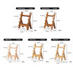 Multi-Layer Wood Katana Display Stand & Knife Rack – 4/5/6 Tier Wood Display Rack Richie's