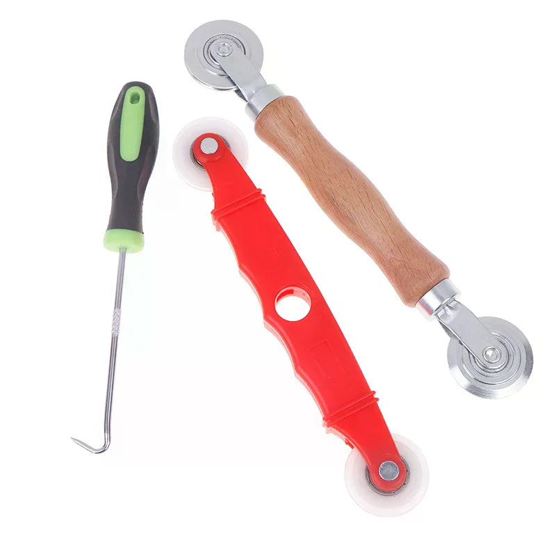 3-Piece Window Screen Roller Repair & Install Tool Kit Window Repair Tool Richie's