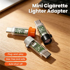FUCHU USB-C Mini Portable Lighter Adapter – Auto Power-Off USB-C Lighter Adapter Richie's