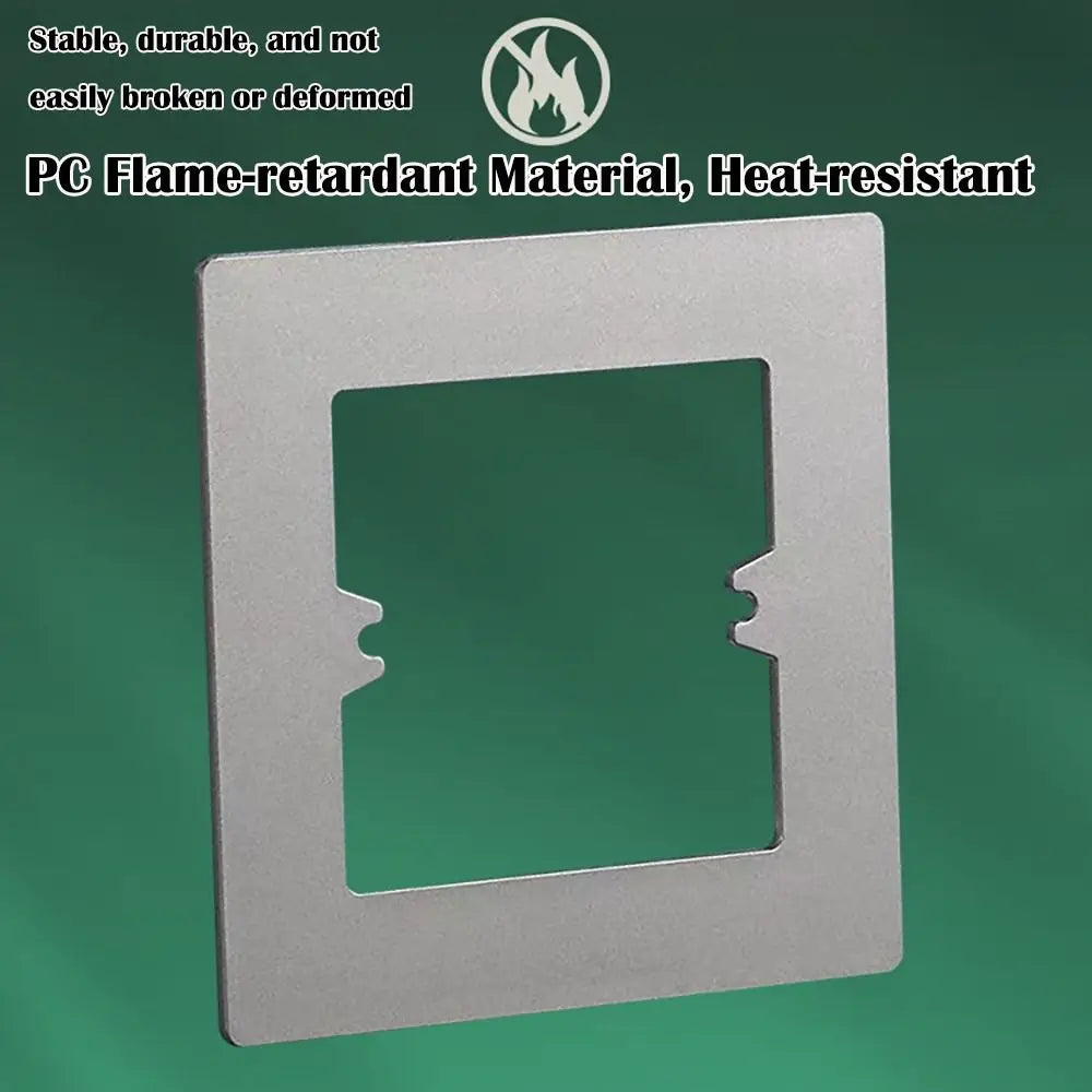 Universal Plastic Switch Cover Panel Wall Frame – ABS Bottom Box Switch Cover Panel Richie's