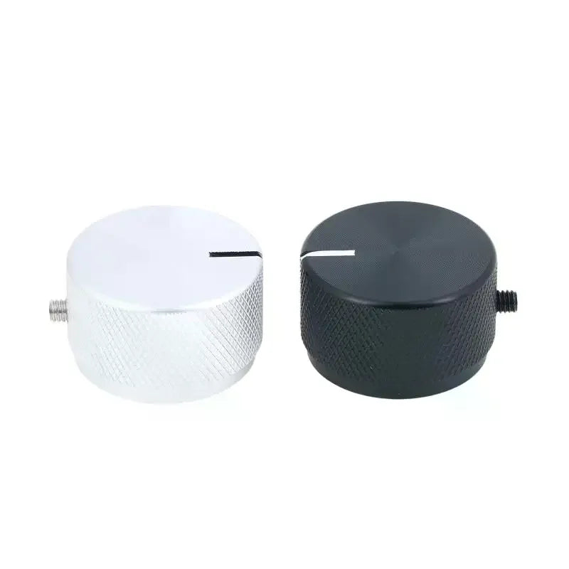 Aluminum Potentiometer Knob 20mm 30mm – Black & Silver Potentiometer Knob Richie's