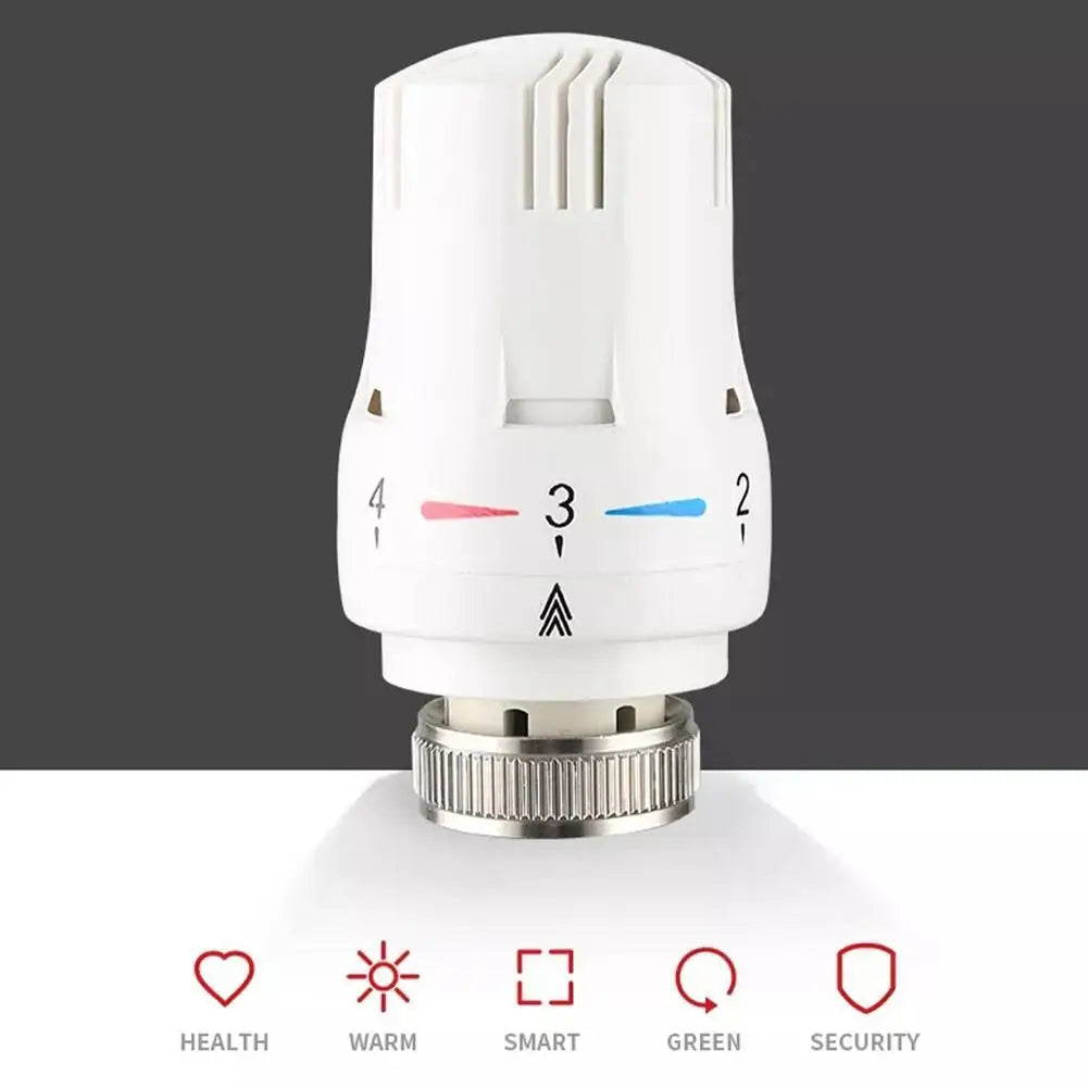 Thermostatic Radiator Valve M30×1.5 Adjustable 6–28°C Thermostatic Radiator Valve Richie's