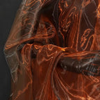 Two-Tone Gradient Organza Fabric 100x150cm Sheer Gauze Organza Craft Fabric Richie's Coffee Orange L