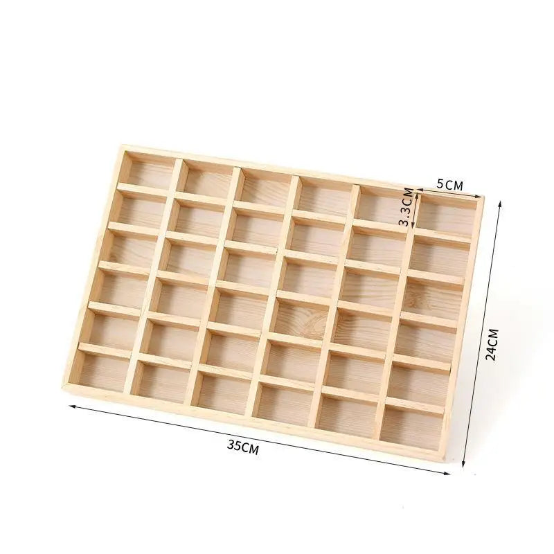 Wooden Jewelry Organizer Box – Rings, Earrings & Necklaces Jewelry Organizer Box Richie's A4