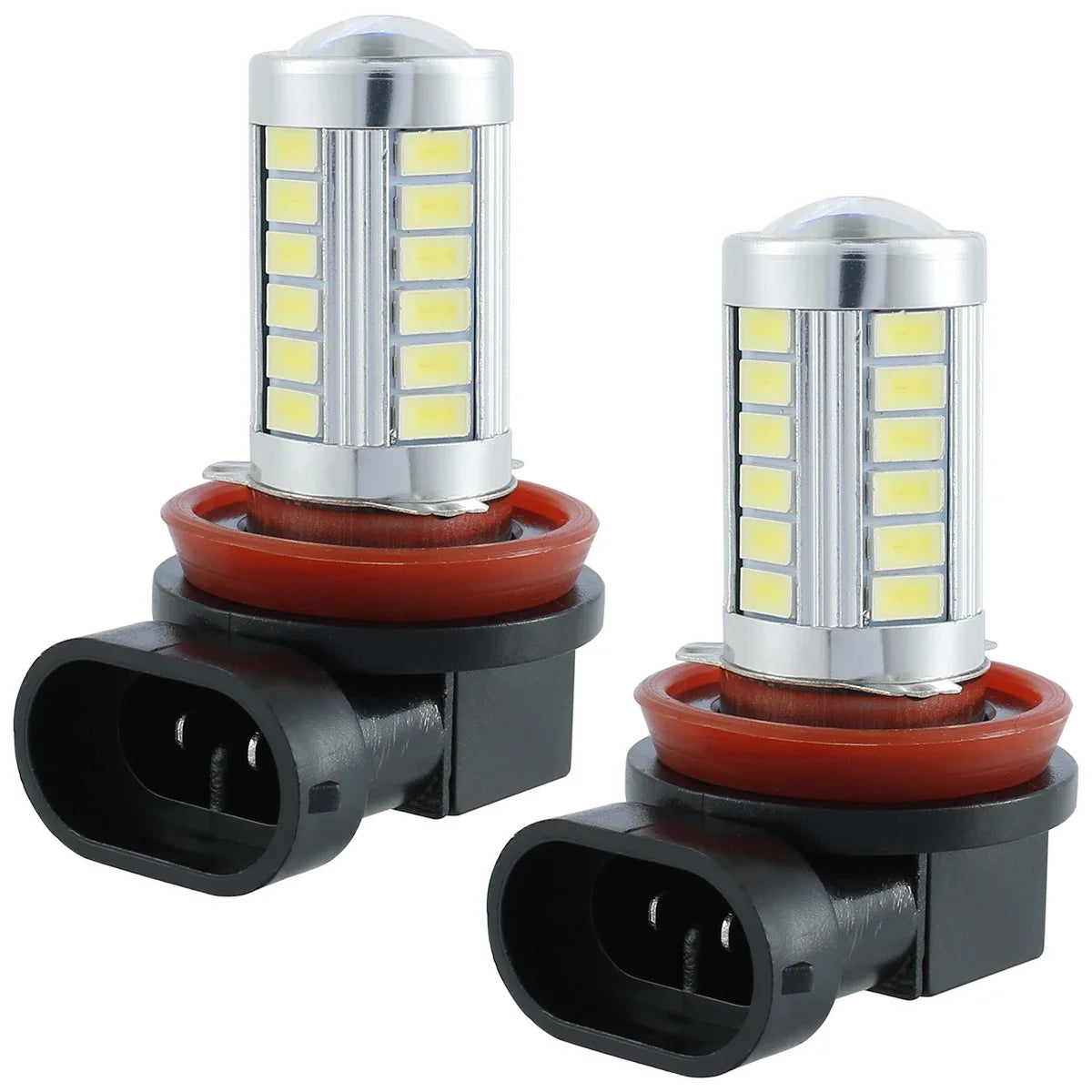 H8/H11 LED Fog Light Bulbs 6000K White 660LM – 2 Pack, 12V LED Fog Light Bulbs Richie's White 2pcs