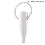 5mm Spring Pull Ring Positioning Pin Quick Release for Stage Bracket Spring Positioning Pin Richie's M12
