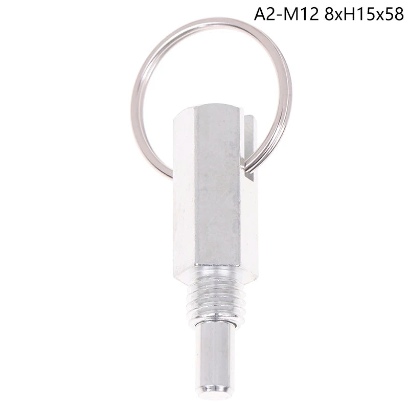 5mm Spring Pull Ring Positioning Pin Quick Release for Stage Bracket Spring Positioning Pin Richie's M12
