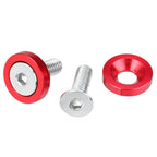 20pcs M6x15mm CNC Aluminum Fender Washer Bolt Engine Bay Kit Automotive Dress Up Bolts Richie's