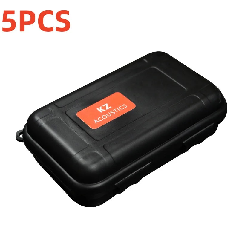 KZ PP Earphone Protective Case – Drop-Resistant Portable Box Earphone Protective Case Richie's 5PCS