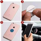 Magnetic Metal Plate for Car Phone Holder – Iron Sheet Sticker Phone Holder Accessory Richie's