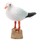 Seagull Figurine Nautical Bird Statue Miniature Home Décor Decorative Figurine Richie's 1pc 9x7cm